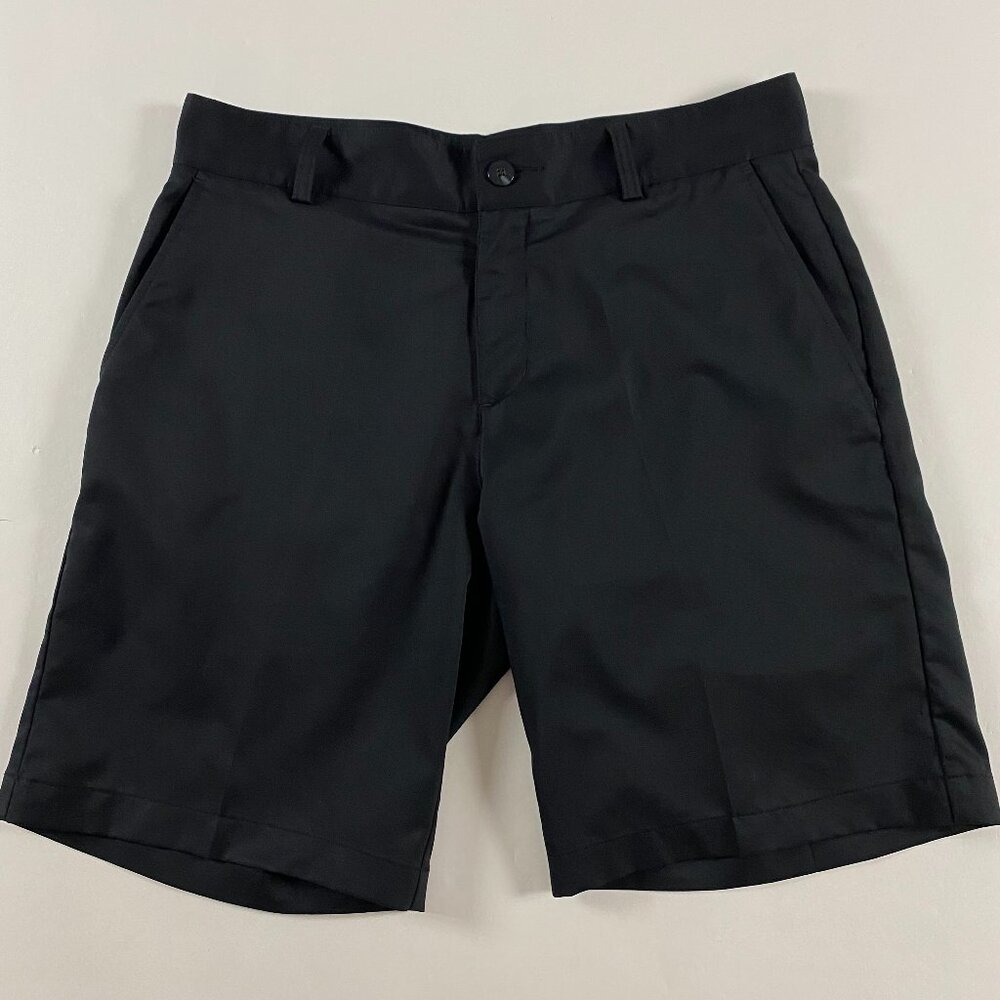 Adidas Golf Shorts Men's Size 32 Black Flat Front